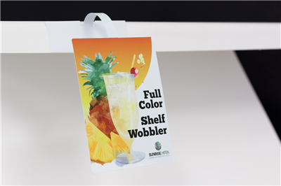 Shelf Wobbler | Shelf Dangler | Shelf Talker | Shelf Display | Aisle ...