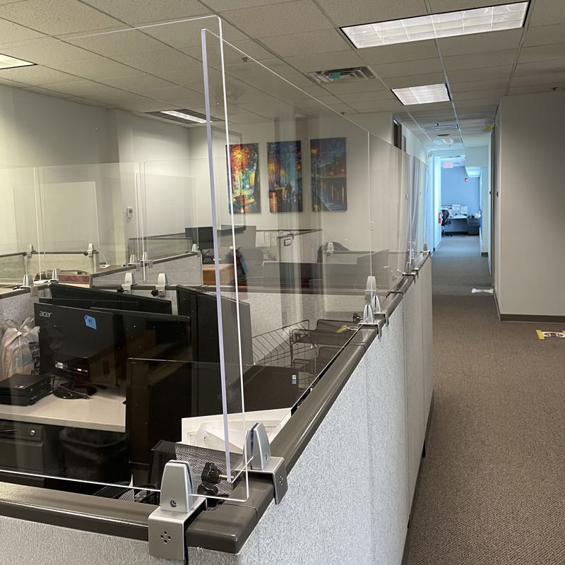 cubicle plexiglass dividers